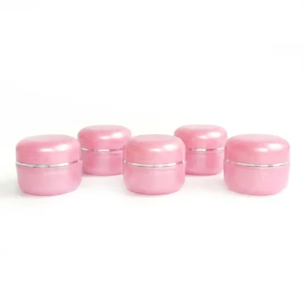 kemasan pot kosmetik bentuk silinder ukuran kecil
