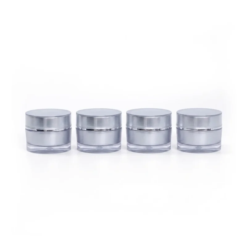kemasan pot kosmetik transparan ukuran kecil
