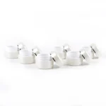 kemasan pot kosmetik ukuran kecil bentuk silinder lengkap dengan inner lid