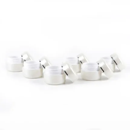 kemasan pot kosmetik ukuran kecil bentuk silinder lengkap dengan inner lid