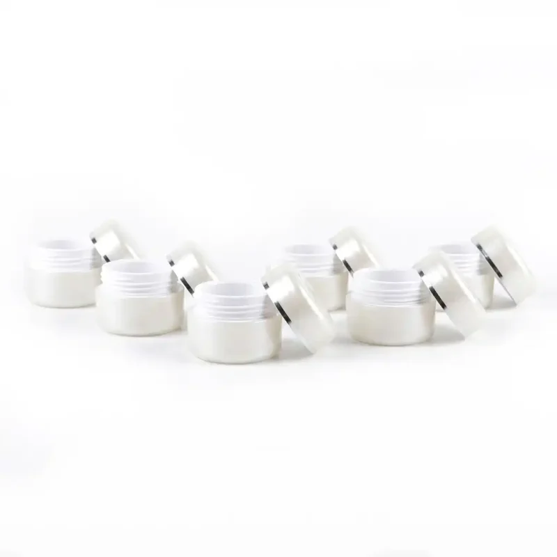 kemasan pot kosmetik ukuran kecil bentuk silinder lengkap dengan inner lid