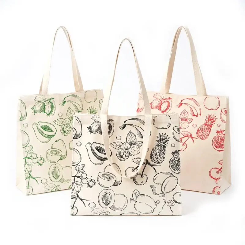 COTTON CANVAS TOTTE BAG 6