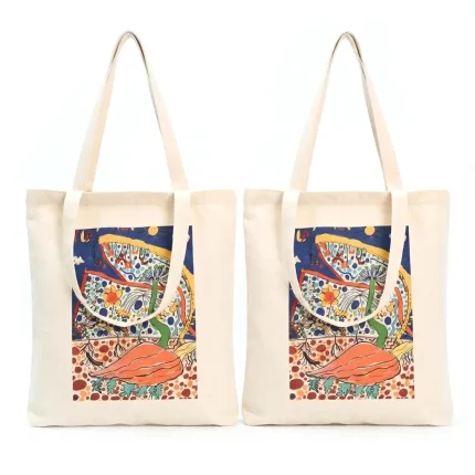 COTTON CANVAS TOTTE BAG 8