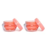 kemasan POT APEL ACRYLIC PINK varian warna pink peach