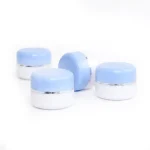kemasan POT PP 12 GR PUTIH - BIRU MUDA ukuran 15 gram