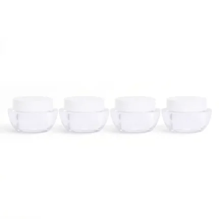 kemasan jar kosmetik ukuran kecil bahan acrylik premium transparan