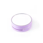kemasan kosmetik COMPACT CASE PC3123A varian warna lavender dengan ring silver
