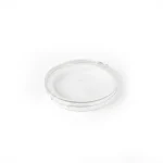 kemasan kosmetik COMPACT CASE RY-1033 varian warna putih dengan cap transparan