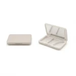 kemasan kosmetik EYESHADOW CASE RY-2364 varian warna putih ivory