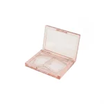 kemasan kosmetik EYESHADOW CASE RY-2365 varian warna pink transparan