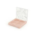 kemasan kosmetik EYESHADOW CASE RY-2382 varian warna peach dengan cap transparan