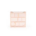 kemasan kosmetik EYESHADOW CASE RY-2390 varian warna peach transparan