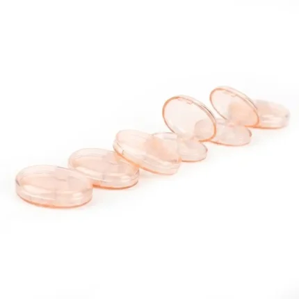 kemasan kosmetik bentuk oval bulat ukuran kecil
