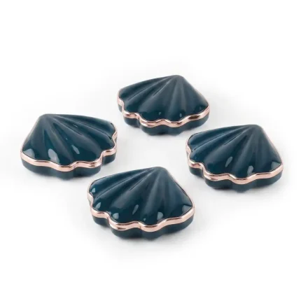 kemasan kosmetik cushion compact bentuk cangkang kerang mewah