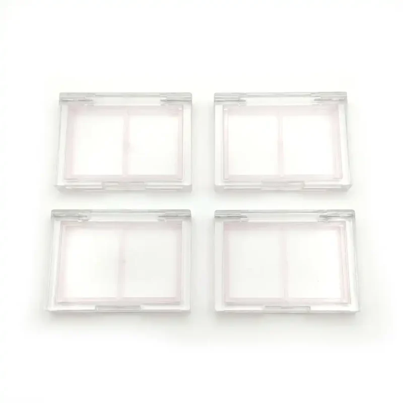 kemasan kosmetik eyeshadow ukuran kecil bentuk persegi panjang