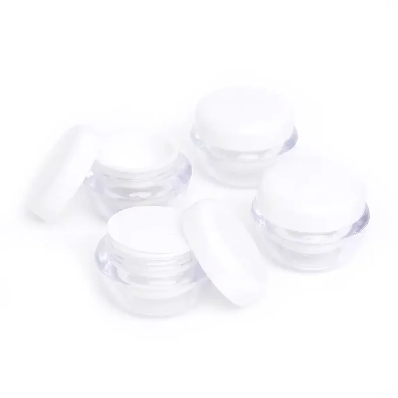 Home 27 kemasan pot jar kosmetik bahan akrilik premium dengan inner lid