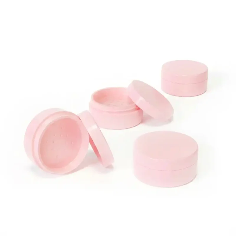 kemasan pot jar premium bahan pp dengan inner sifter ukuran kecil