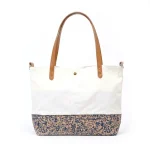 merchandise COTTON CANVAS TOTTE BAG 1 varian warna blue coral