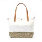 merchandise COTTON CANVAS TOTTE BAG 1 varian warna green coral