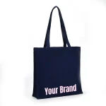 merchandise COTTON CANVAS TOTTE BAG 3 varian warna biru navy